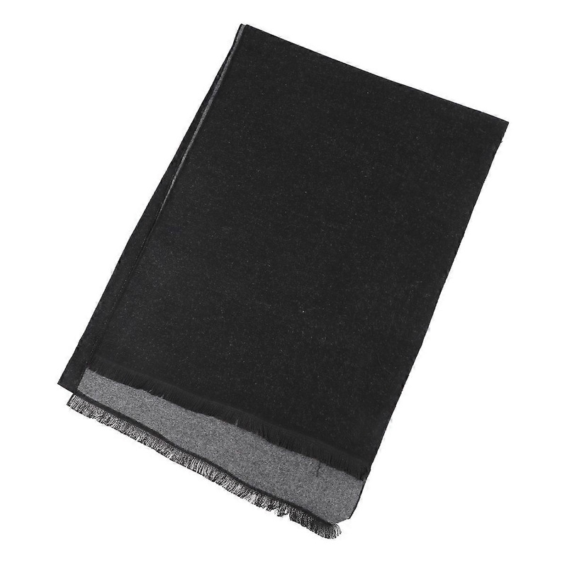 Black Long Shawl Scarf For Men Keeps Warm In Autumn Winter Fashion Unique Style 1Set | Fruugo SG