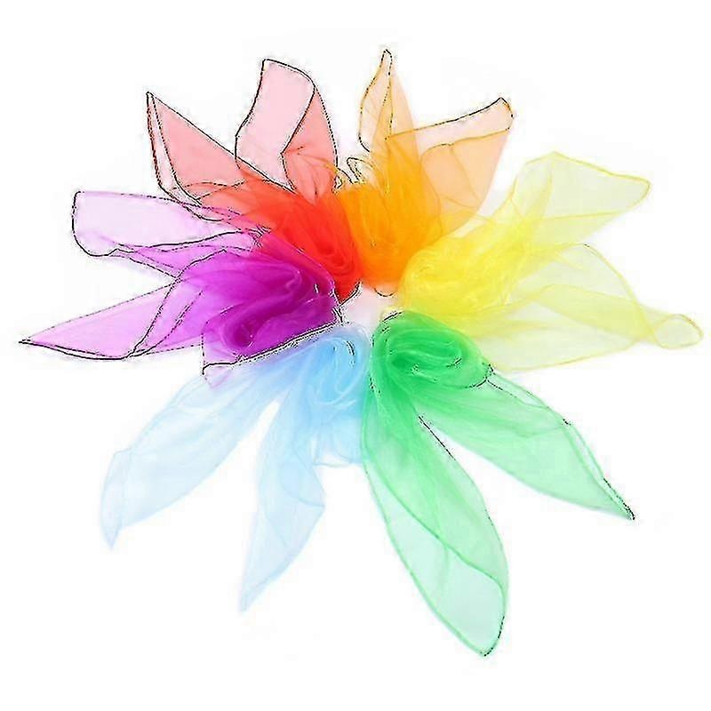 Chiffon Retro Scarf Neck Scarf Silk – 12pcs Square, Light Weight, Random Color | Fruugo SG