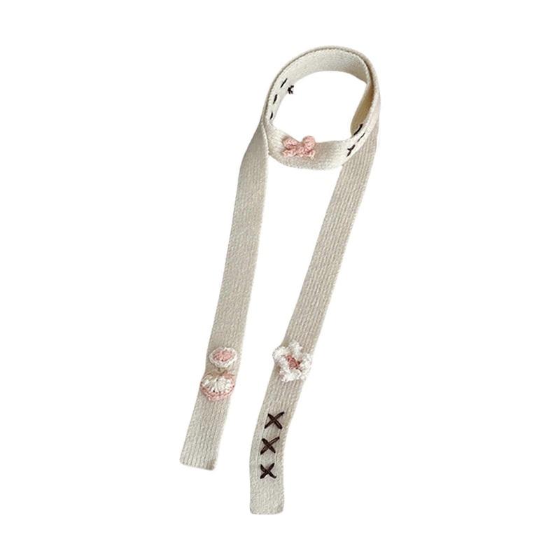 Knit Skinny Scarf For Women  Neckerchief Hangbag Handle Wrap for Women Handbag Wrap Handle Belt Choker  White | Fruugo SG