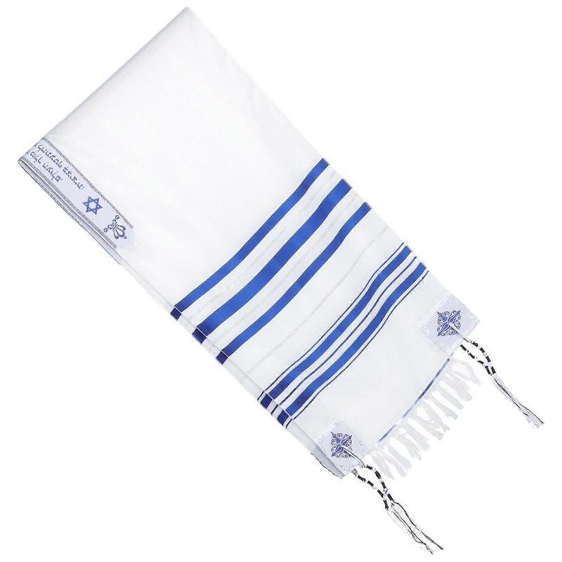 Messianic Prayer Shawl Tallit Prayer Scarf For Men And Women Lightweight Comfortable 232x52cm 1Pcs | Fruugo SG