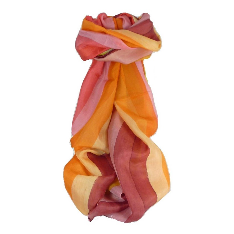 Mulberry Silk Classic Long Scarf Lamba Rainbow Palette by Pashmina & Silk | Fruugo SG