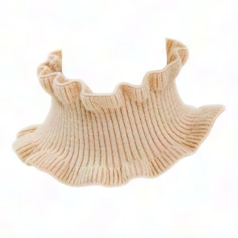 Women’s Winter Knit Fake Collar Scarf – Elastic Windproof Neck Warmer Fashion Accessory | Fruugo SG