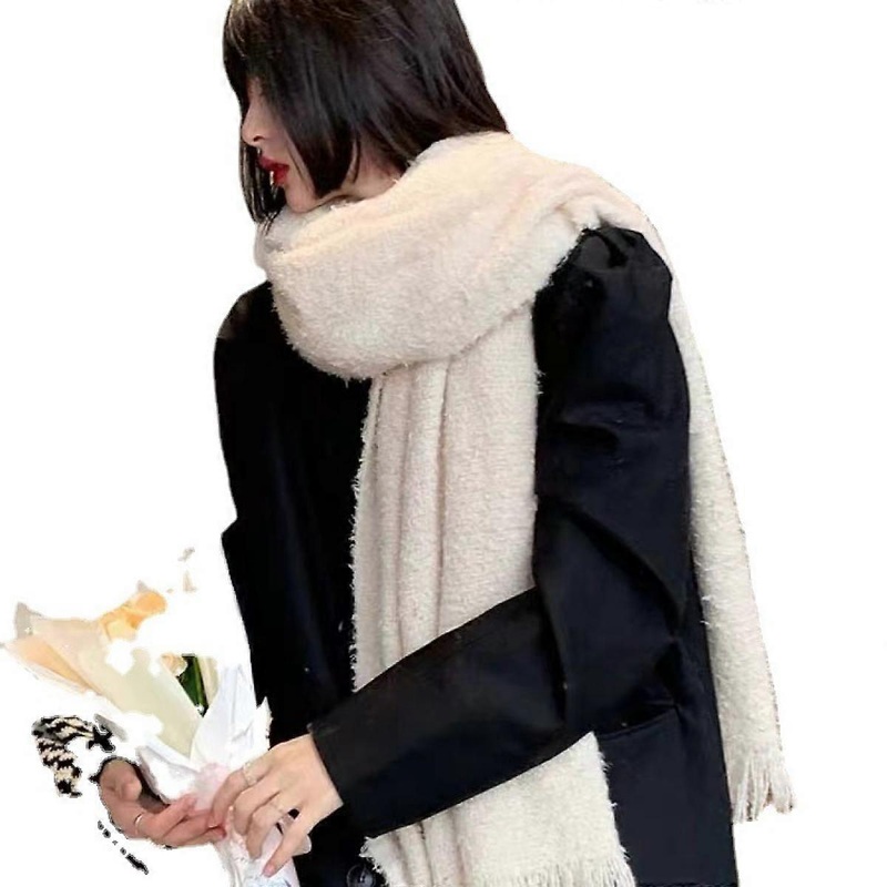 Womens Large Soft Cashmere Feel Pashmina Shawls Wraps Light Scarf | Fruugo SG