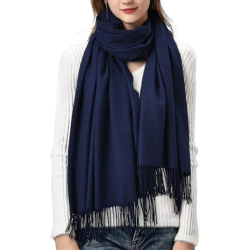 Womens Winter Scarf Cashmere Feel Pashmina Shawl Wraps Soft Warm Blanket Scarves | Fruugo SG
