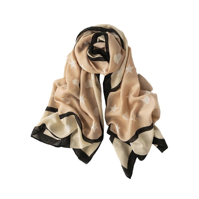 1 cotton linen feel scarf simulation silk scarf cotton linen feel scarf women | Fruugo SG