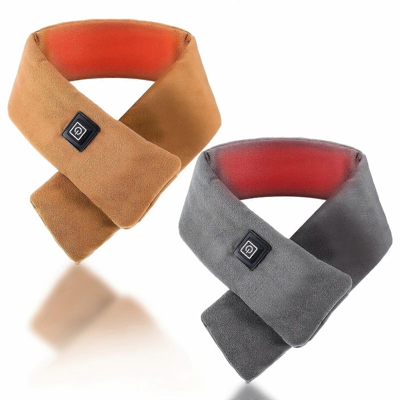 2pcs Heated Scarf, Neck Heating Pad With 3 Adjustable Temperature, USB Rechargeable Heated Scarfs For Neck, Indoor Outdoor Warm Neck Wrap Gift | Fruugo SG