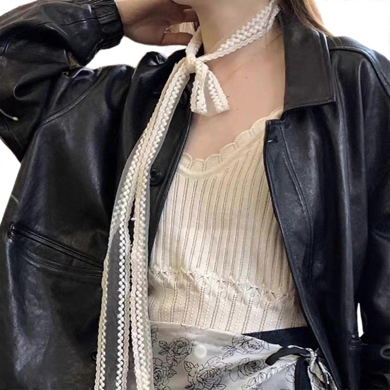 Embroidery Scarf for Teens Girl Spring Pastoral Style Scarf for Student Camping Shopping Subculture Look Taking Photo  White | Fruugo SG