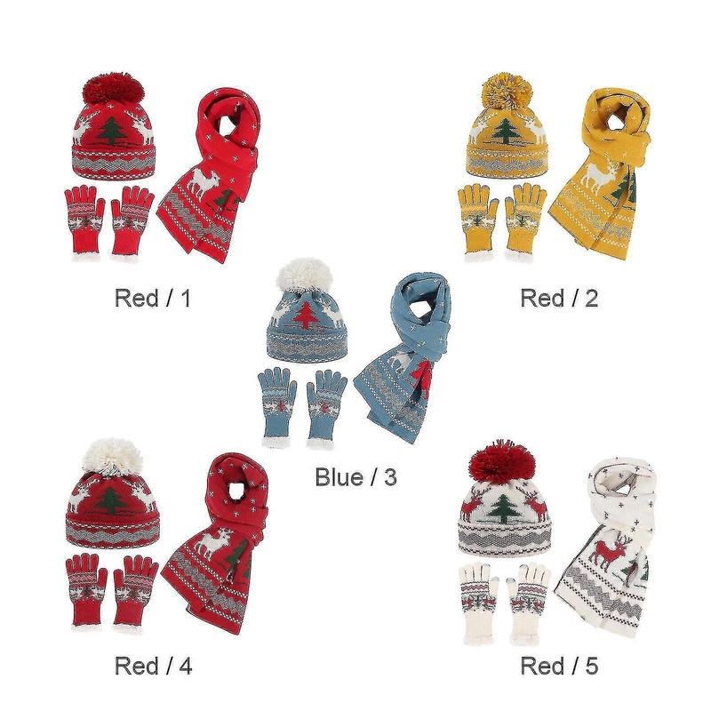 Glove Scarf Hat Set Of 3 Durable Creative Women Men Soft And Comfortable Scarf | Fruugo SG