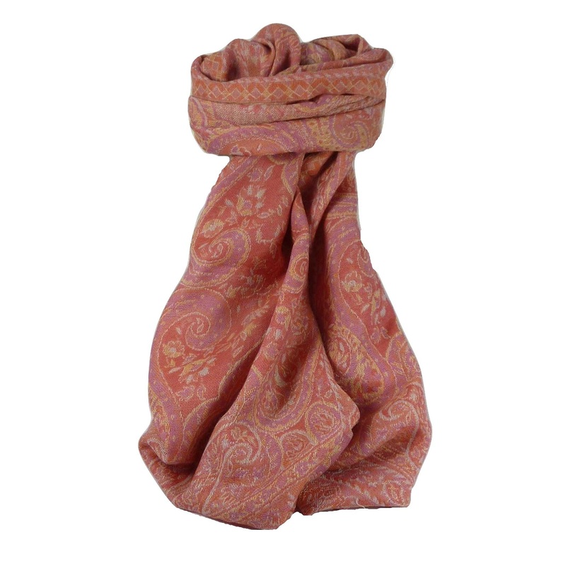 Muffler Scarf 2953 in Fine Pashmina Wool Heritage Range by Pashmina & Silk | Fruugo SG