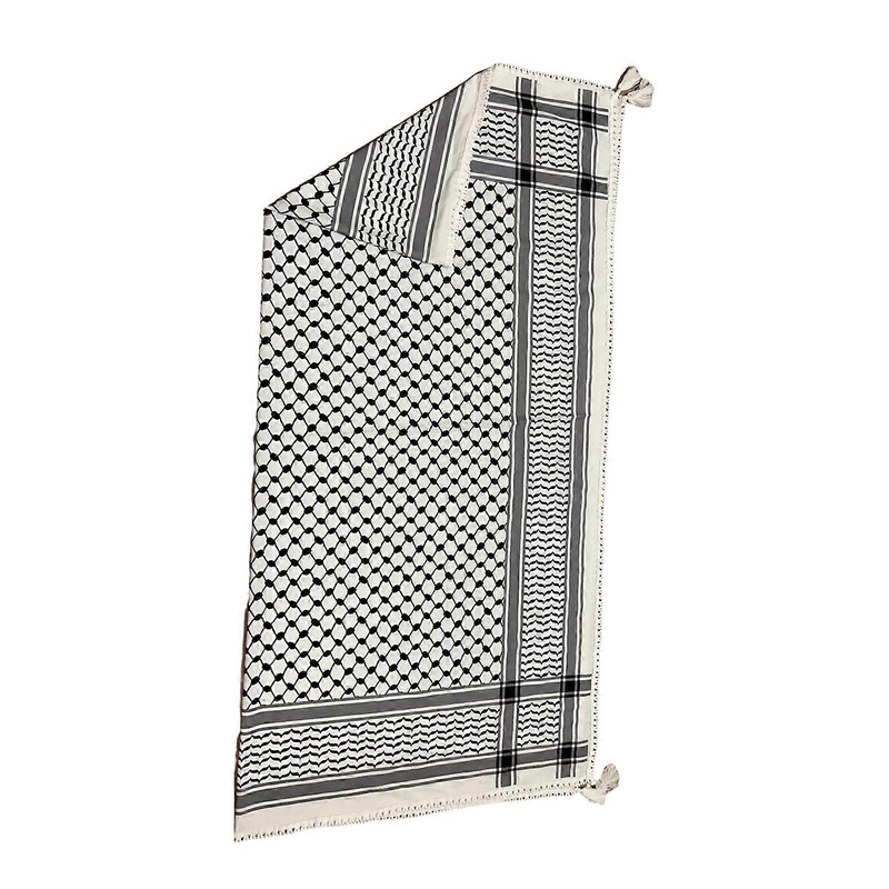 128x128cm Arab Scarf Outdoor Enthusiasts Keffiyeh Headscarf Multi Purpose Shemagh Scarf for Male Outdoor Dustproof Props | Fruugo SG