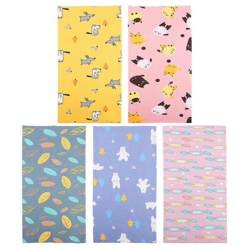Baby Scarf Neck Collar Pink Childrens Warm Keeping Soft Neck Warmer For Kids 5Pcs | Fruugo SG