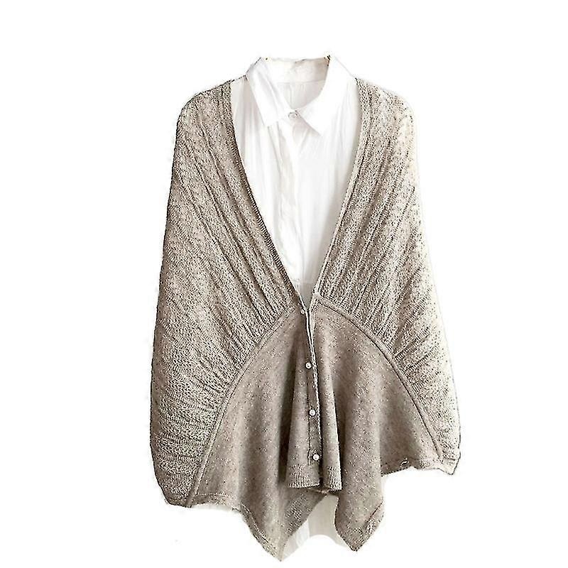 Batwing Shawl Winter Women Elegant Socialite Simulation Cashmere For Women | Fruugo SG