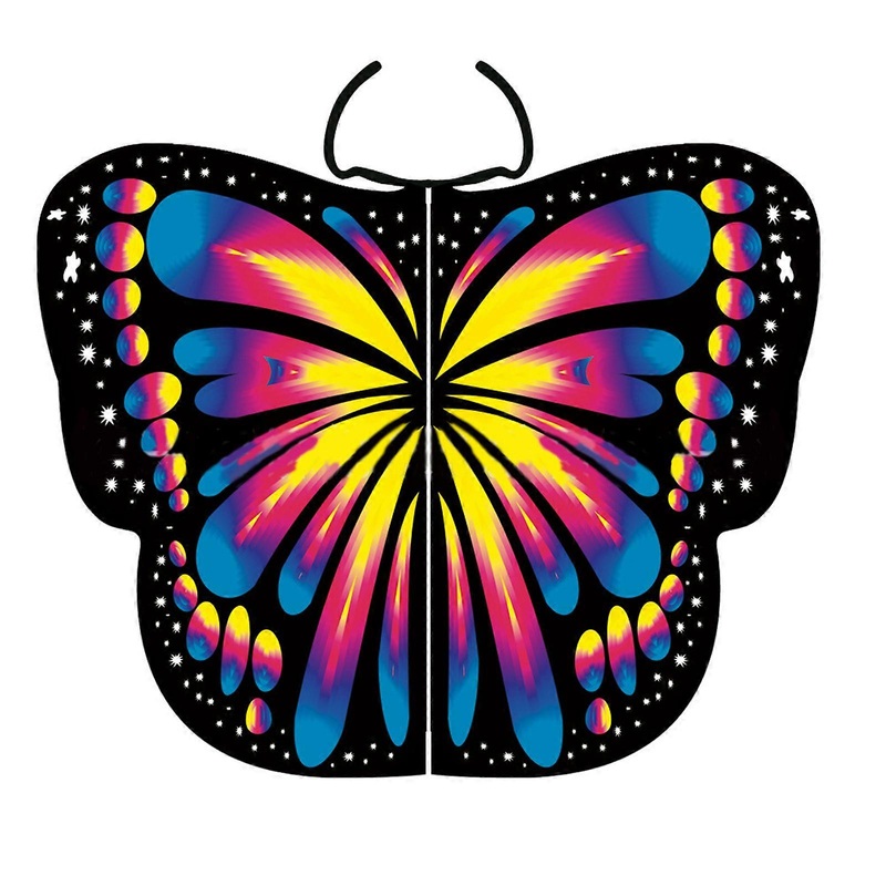 Butterfly Costume Fairy Wing Nymph Wing Dress Up Birthday Party Costume Halloween Angel Wing Princess  7 | Fruugo SG