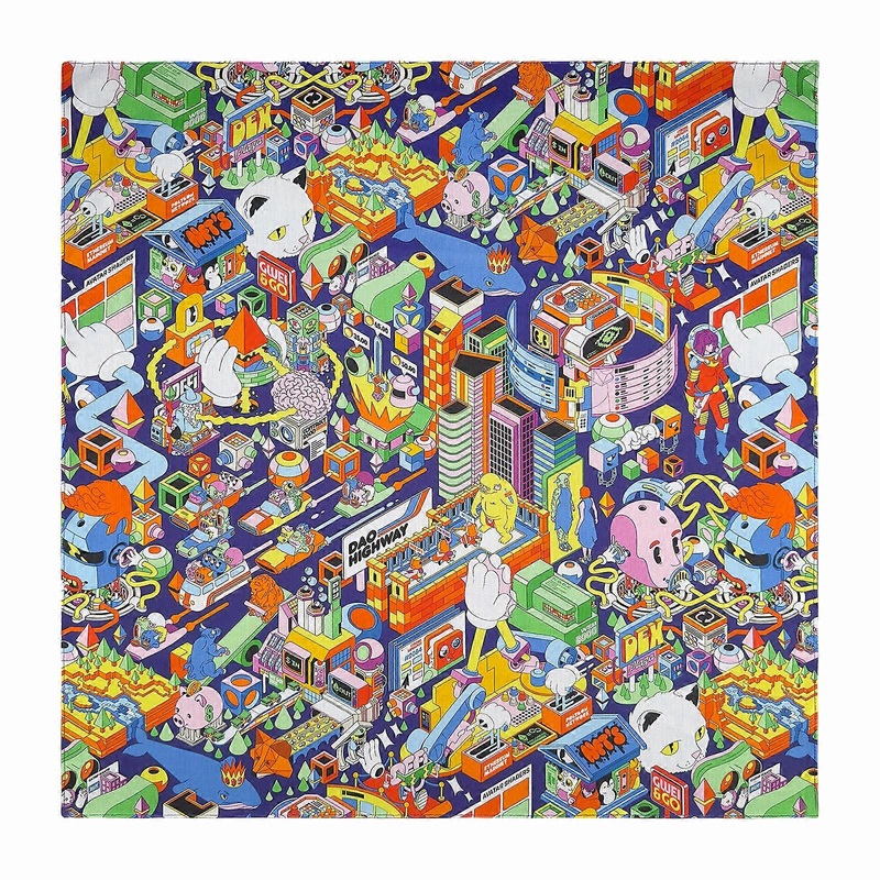 Cotton Bandanas Multiuse Head Wrap Oversized Scarf for Teenagers Boys Girls Stylish Print 21inch Turban | Fruugo SG