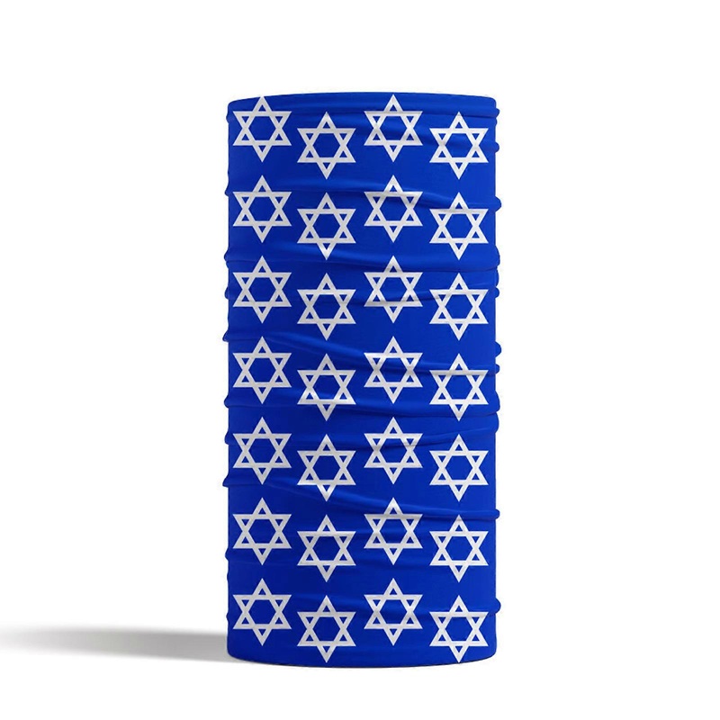 Country Flags Headwrap Israeli National Flags Neckerchief Stretch Scarf Head Wrap Patriotic Headband Headwear Unsiex | Fruugo SG