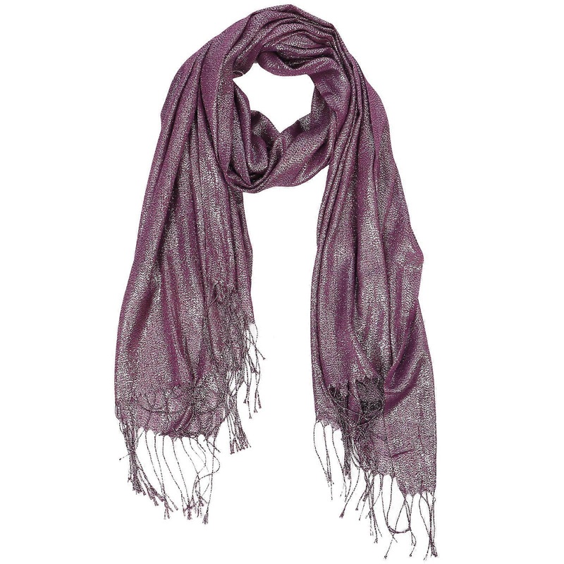 Fringe Shawl Wrap Multipurpose Women Shawl for Daily Use and Party Purple 1Pcs | Fruugo SG