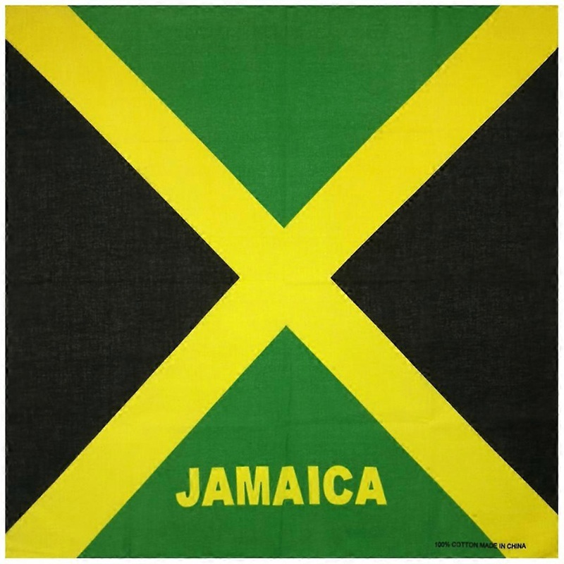 Jamaica Flag Bandanas Novelty Classic Motorcycle Face Mask Square Scarf Headwear Handkerchief Cowboy Wraps for Men Women  One Size | Fruugo SG
