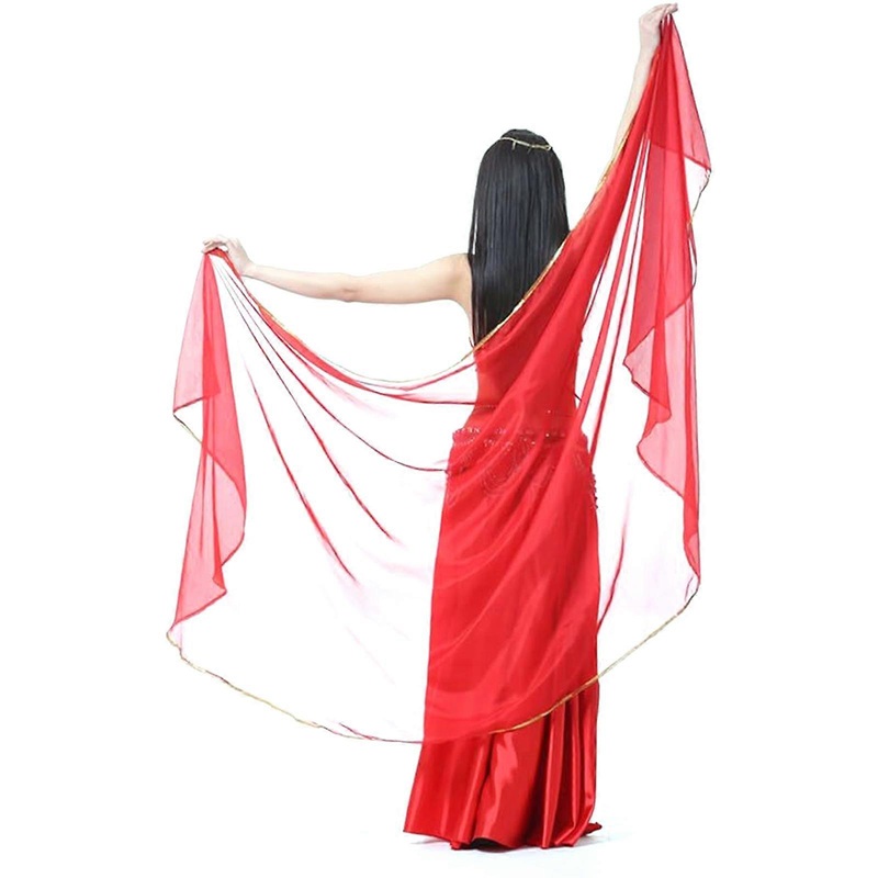 Womens Chiffon Scarf Wrap Hijab Bridal Wedding Scarves Shawl for Bridesmaids Outdoor Neck Decorative Scarves  Red | Fruugo SG
