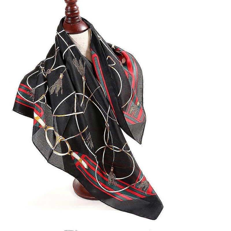 70*70CM Silky Scarf Fashion Twill Satin Wraps Decorated Scarf for Lady | Fruugo SG