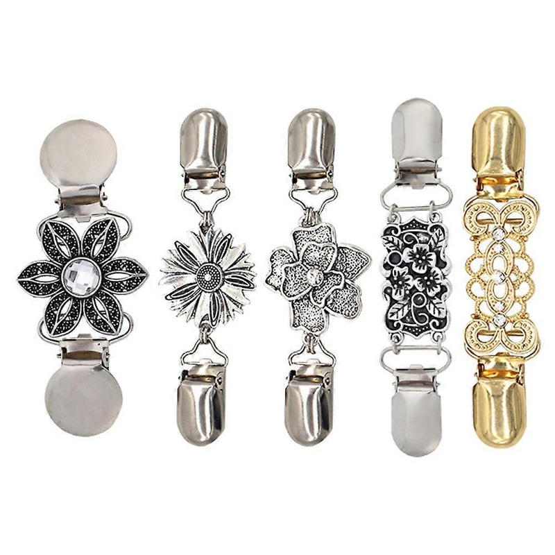 Decorative Clasp Zinc Alloy Securing Clothes Vintage Style 5Pcs | Fruugo SG