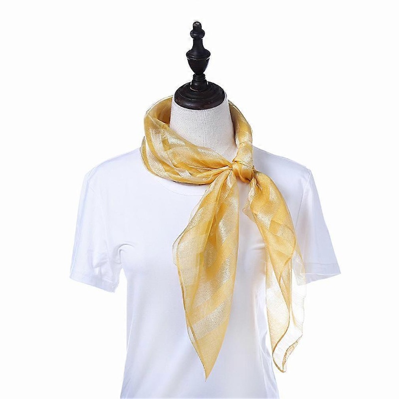 Decorative Scarf Silky Thin Shawl Fashionable Neck Wrap Hair Suit Handbag Accessories for Lady | Fruugo SG