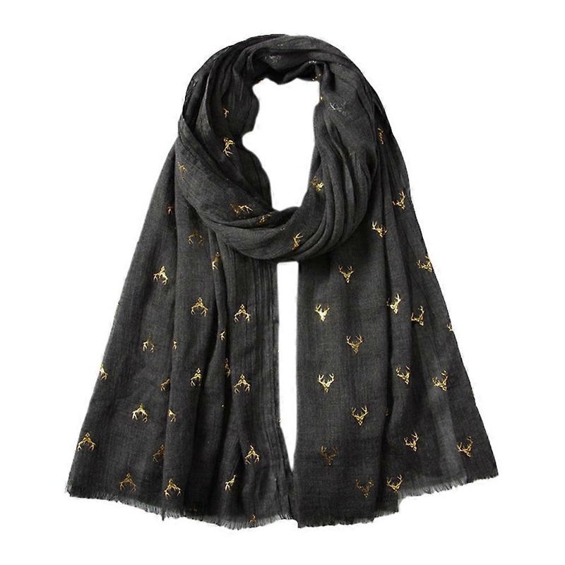 Gingerbread Scarf Warm and Comfortable Winter Deer Bronzing Cotton Linen Rectangular Christmas Style 180x100cm Warmth 1Pcs | Fruugo SG