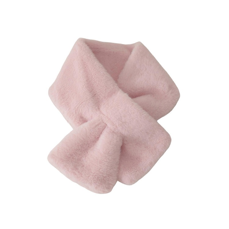 Imitation Animal Hair Scarf Women Solid Color Thickened Plush Versatile Winter Scarf Versatile Style | Fruugo SG