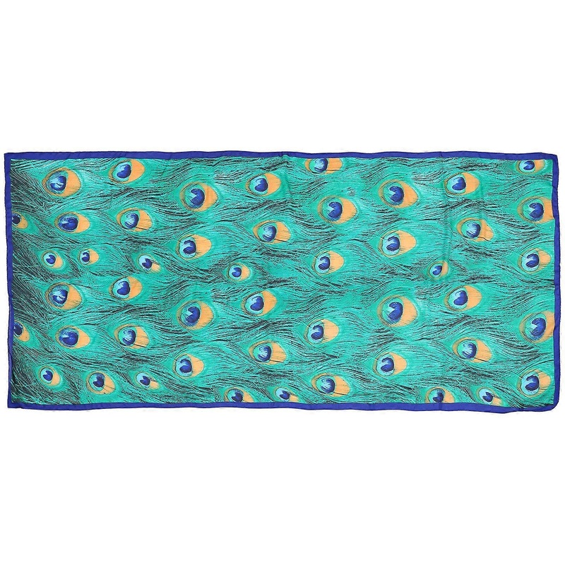 Women’s Silk Scarf Spring Summer Imitation Silk Printed Rectangular Fashion Trend Shopping Dating 180x90x0.1cm 1Pcs | Fruugo SG