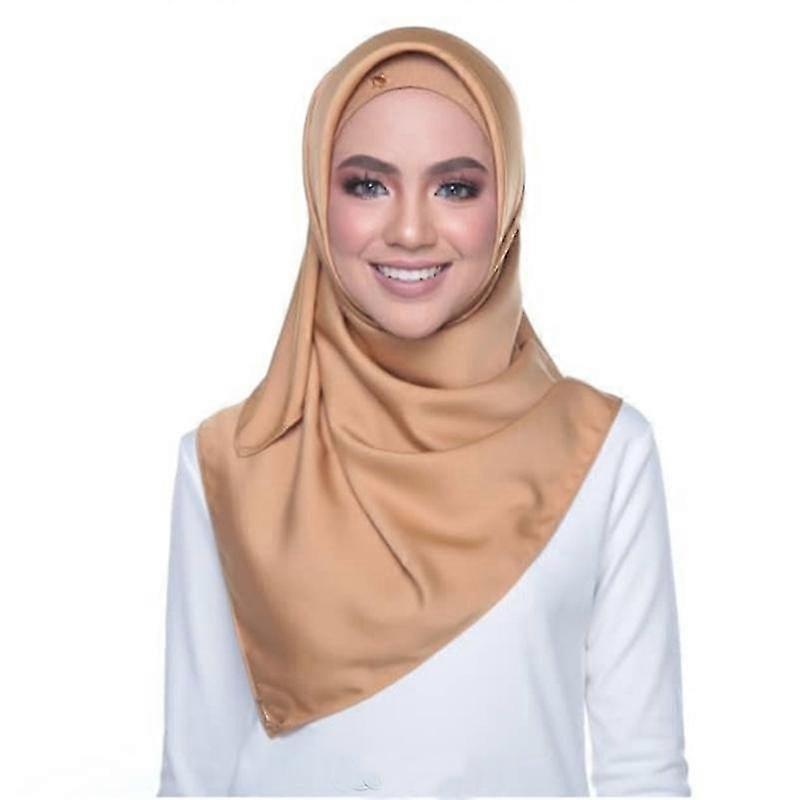 25colors Fashion Women Silk Square Scarf 90*90cm Satin Scarves Solid Wraps  Satin Scarves | Fruugo SG
