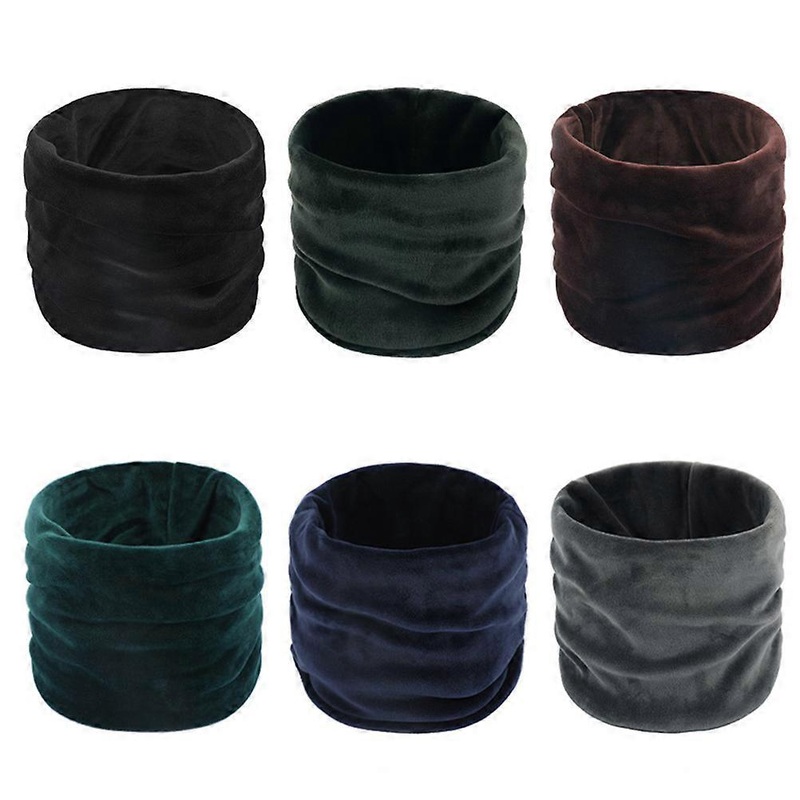 Fashion Neck Warmer Scarf For Men And Women Outdoor Use Dark Green 1Pack | Fruugo SG