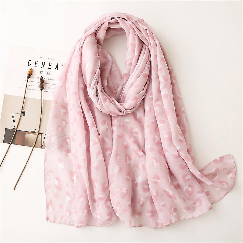 Women Scarf Shawl 2022 Spring And Autumn Cotton Linen Leopard Print Sun Protection Casual | Fruugo SG