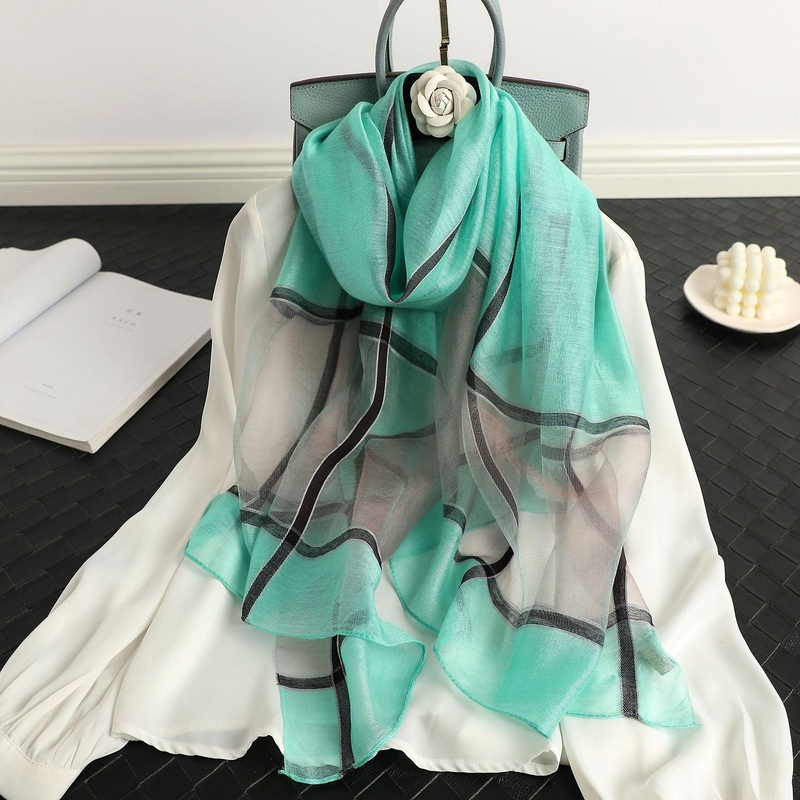 Women Scarf Shawl 2022 Spring And Autumn Simple Hollow Solid Color Sun Protection | Fruugo SG