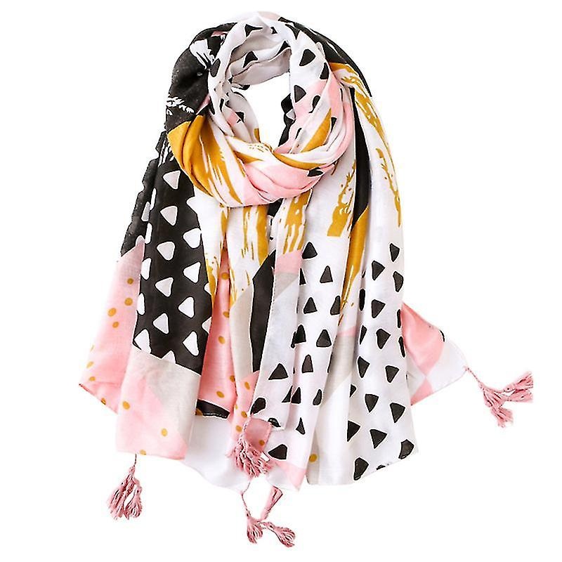180X90cm Female Scarves & Shawls Printing Shawl Outdoor Sun Protection Shawl Scarf Geometrical Patte | Fruugo SG