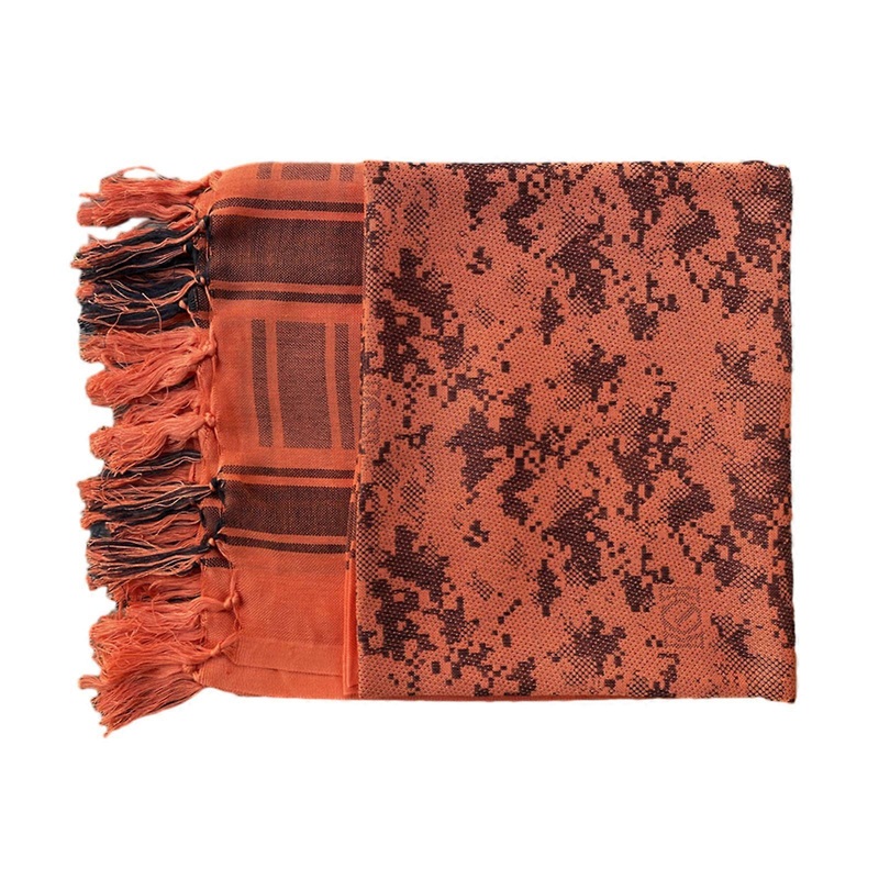 Breathable Mesh Scarf for Outdoor Activities Military Tactics Face Cover Camouflage Neck Scarf Snipers Shawl Head Cover  Tangerine | Fruugo SG