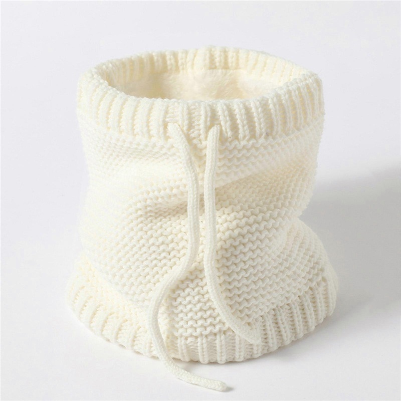 Double-layer Thicken Warm Scarf Winter Fleece Lined Knitted Scarf Warmer Neck Gaiter Warm Companion for Women Men  Yellow | Fruugo SG