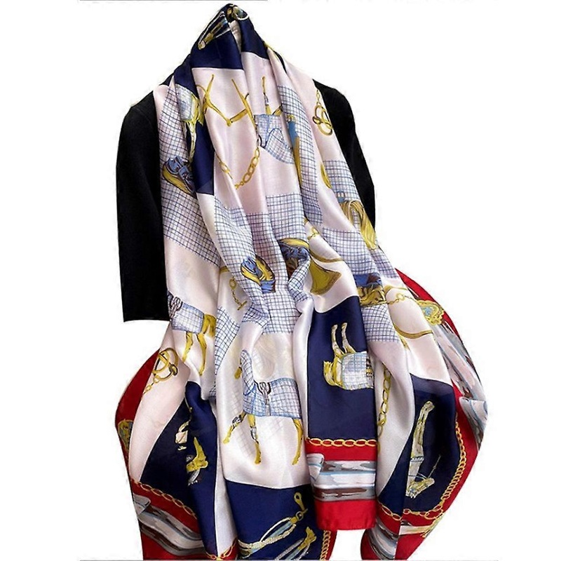 Fashion Satin Scarf Sun Proof Beach Cover up Silky Shawl Wrap for Lady | Fruugo SG