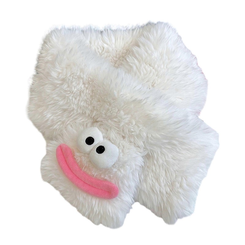 Fleece Boys Girls Scarf Warm Winter Autumn Kids Collar Scarf Neck Warmer Children Scarf Children Warm Neckerchief  White | Fruugo SG