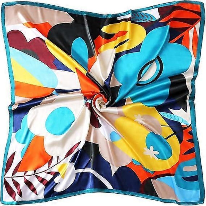 35 Square Silk Like Head Scarf – Women’s Fashion Silk Feeling Scarf for Hair Wrapping and Sleeping at Night | Fruugo SG