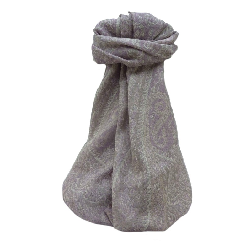 Muffler Scarf 0019 in Fine Pashmina Wool Heritage Range by Pashmina & Silk | Fruugo SG