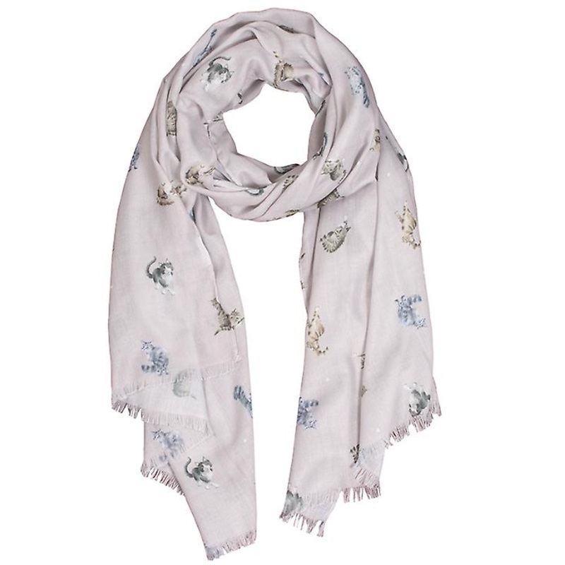 Wrendale Designs Cat Scarf | Fruugo SG