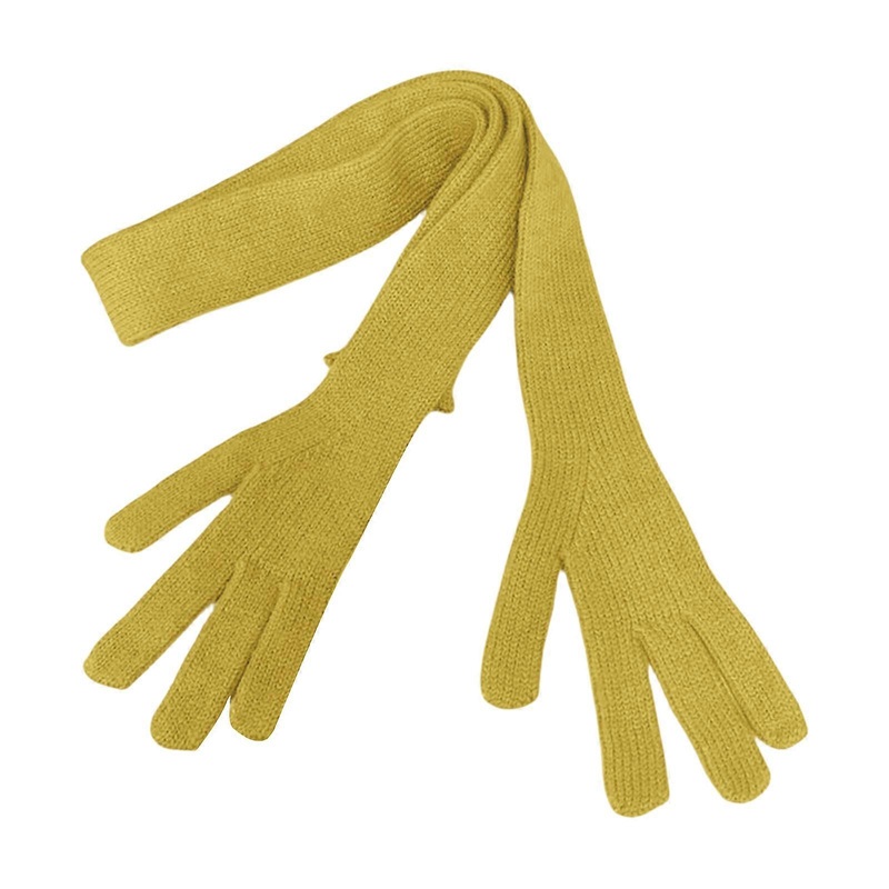 Candy Colored Scarf Long Thin Scarf Palms Shape Scarf Soft Comfortable Scarf Fashion Accessory  Yellow | Fruugo SG