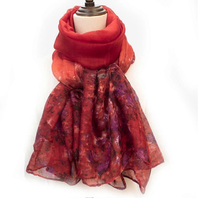 Decorative Scarf Travel Warm Beach Cover up Cotton Linen Shawl Wrap for Mom | Fruugo SG