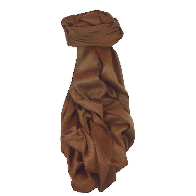 Fine Cashmere Stole Karakoram Birds-Eye Weave Chocolate by Pashmina & Silk | Fruugo SG