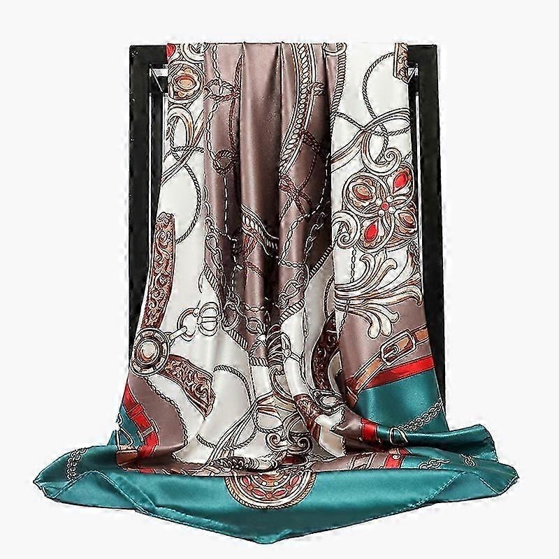 Luxury Brand Women Silk Scarves | Luxury Brand Women Scarf Silk – 90 90cm Luxury | Fruugo SG