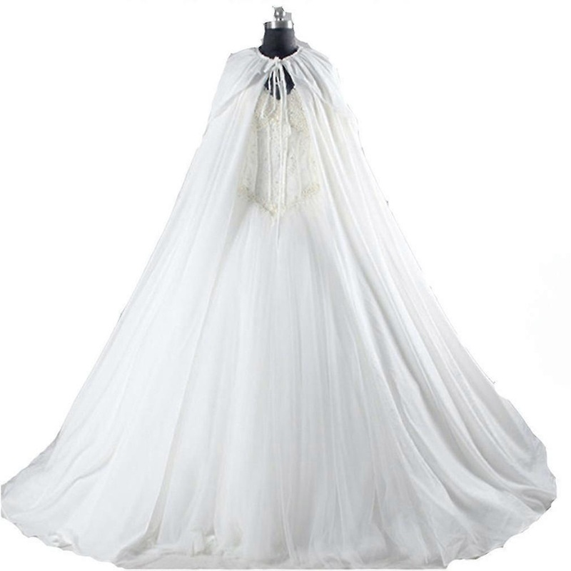 Bridal Cape Cosplay Hooded Cape Lightweight Shawl Show Costume Long Poncho for Hollowen | Fruugo SG