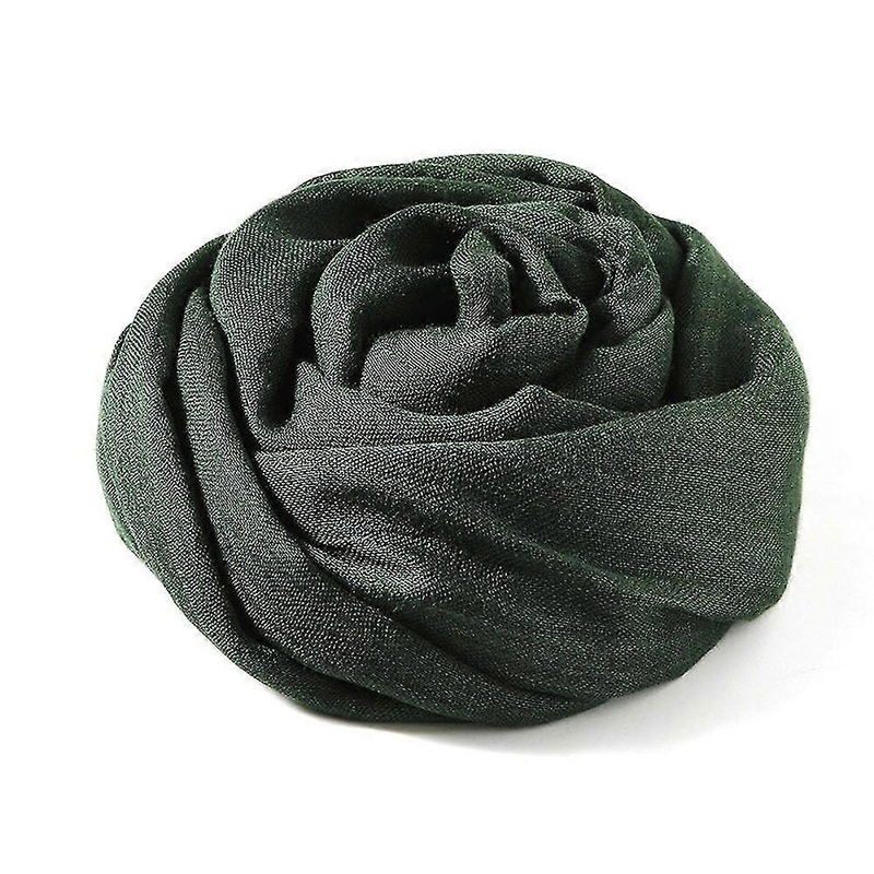 Cotton Linen Scarf De Linen Wrap Cape Plain Scarf | Fruugo SG