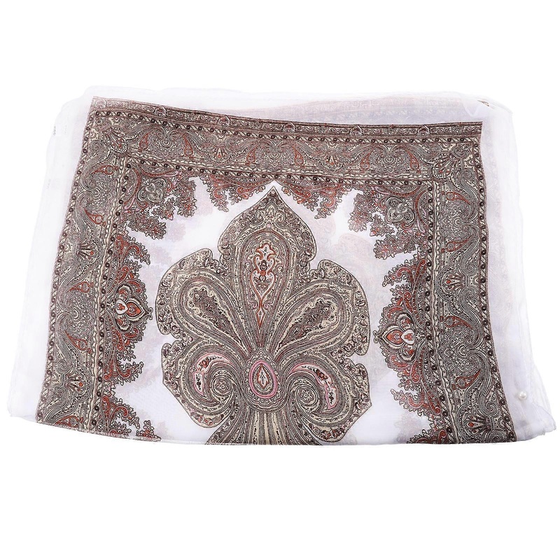 Long Scarf For Women Everyday Wear 160x95cm Chiffon Multi-Functional 1Pcs | Fruugo SG