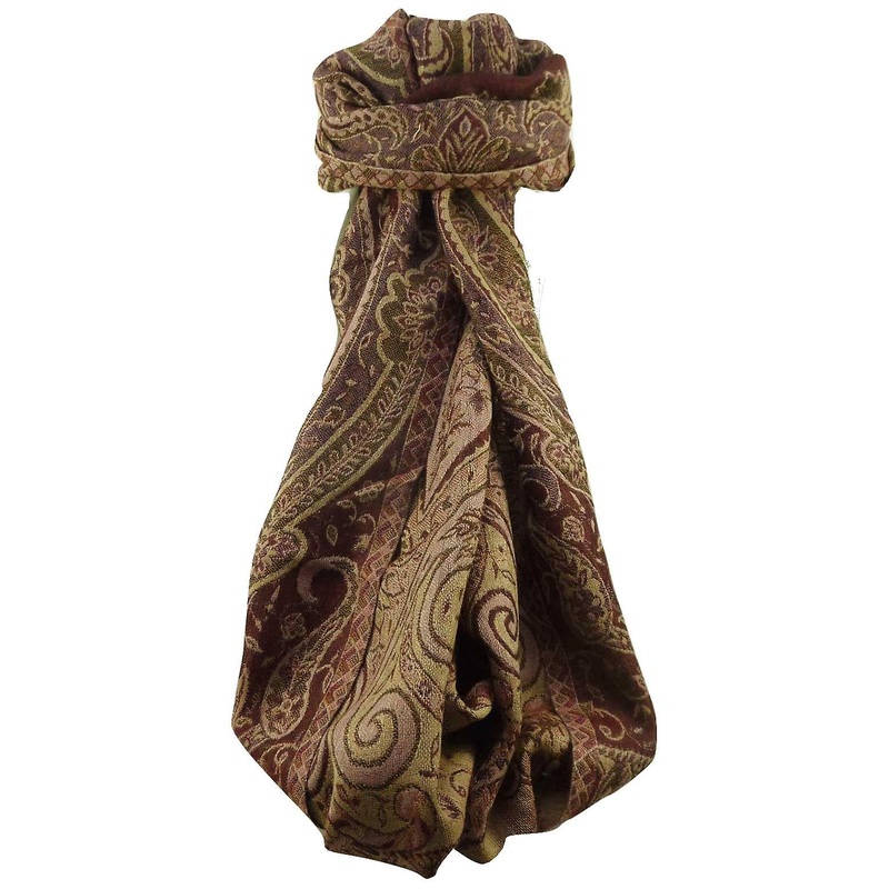 Mens Muffler Scarf 0619 Fine Pashmina Wool by Pashmina & Silk | Fruugo SG