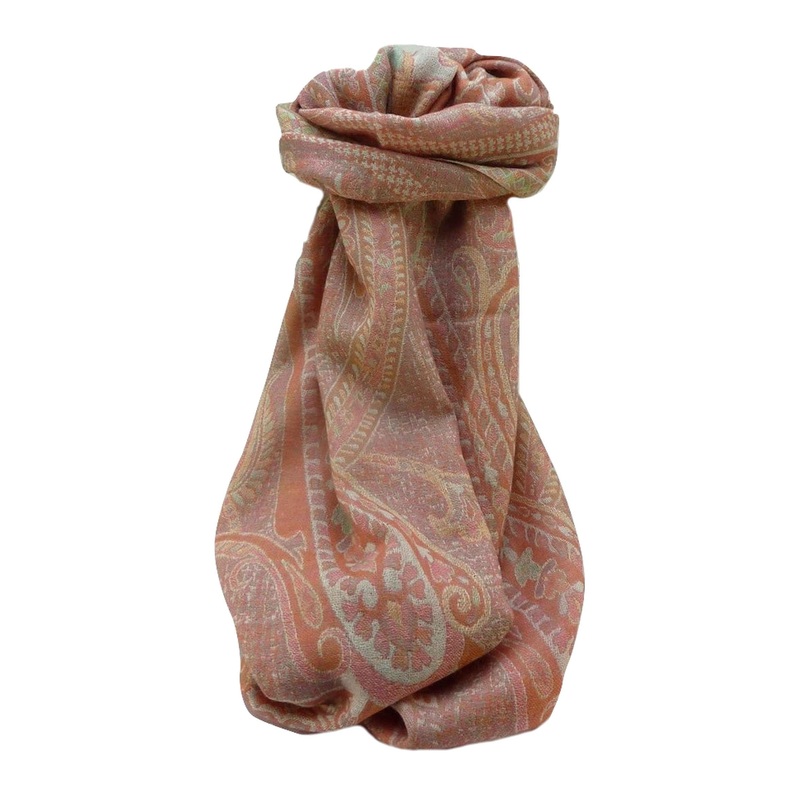 Muffler Scarf 7033 in Fine Pashmina Wool Heritage Range by Pashmina & Silk | Fruugo SG