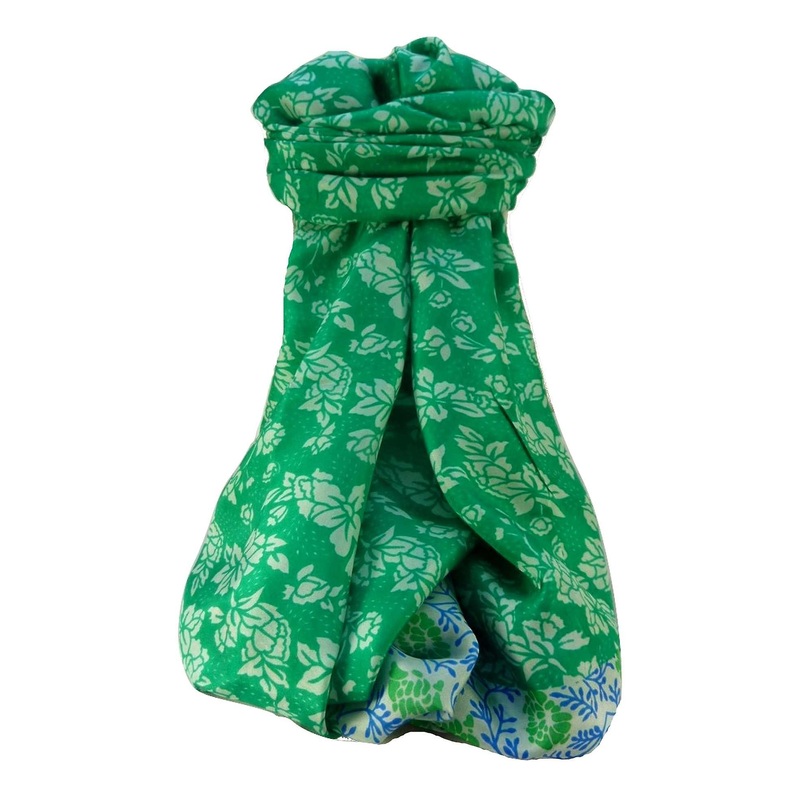 Mulberry Silk Contemporary Long Scarf Kewel Jade by Pashmina & Silk | Fruugo SG